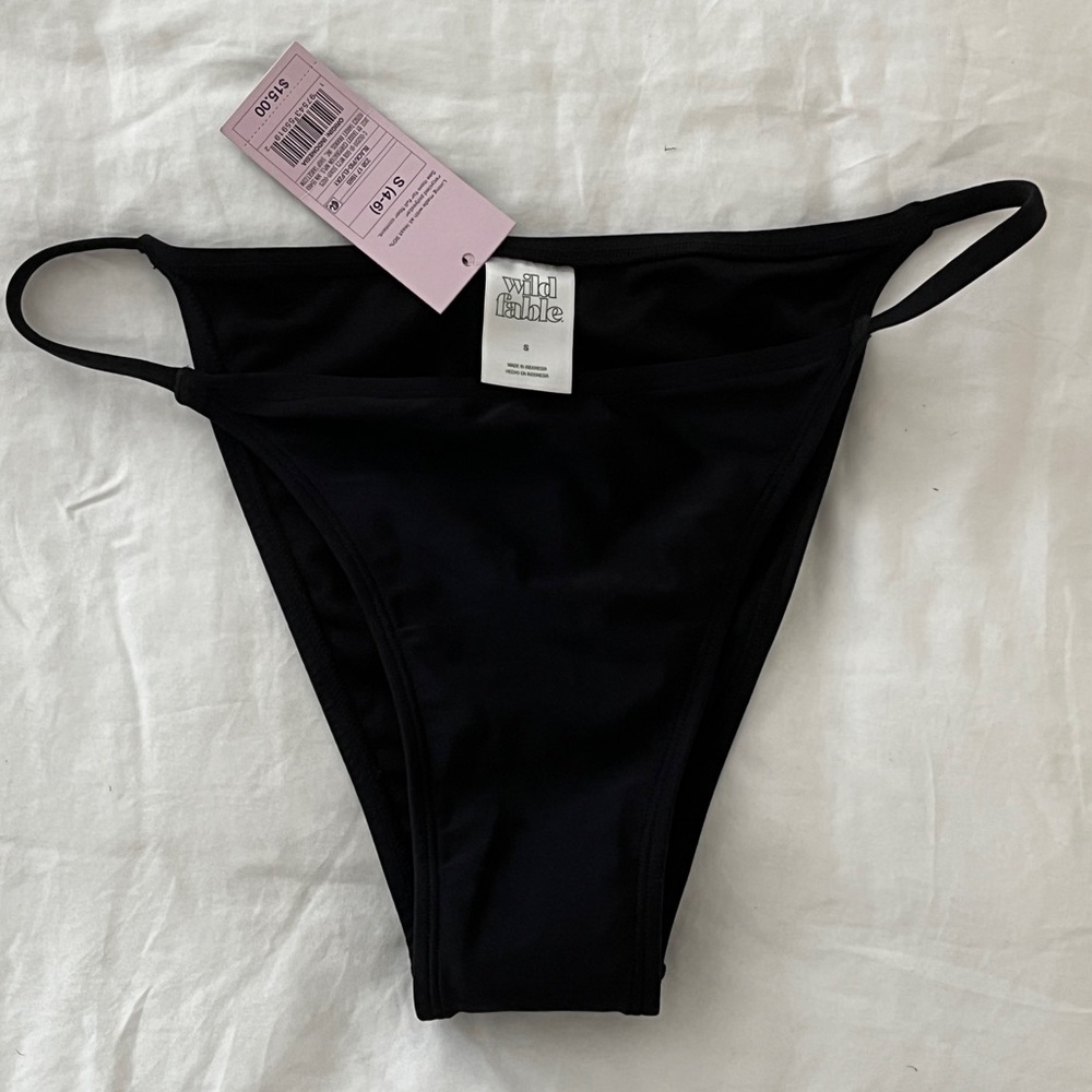 NWT Wild Fable Low Rise High Leg Extra Cheeky Swimsuit Bottoms